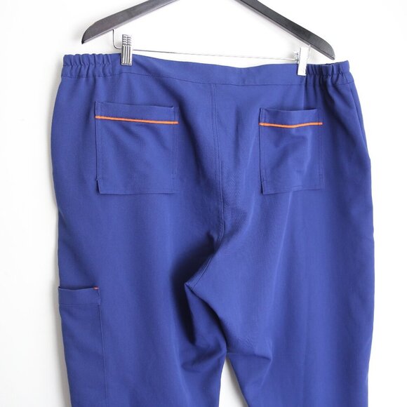 Helly Hansen Workwear Scrub Bright Blue Pullover Pants Size XL Women's - Picture 4 of 7